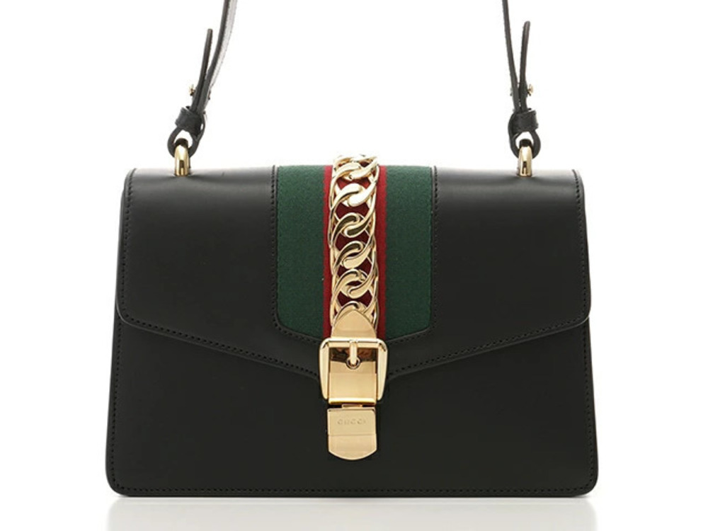 Gucci Sylvis Shoulder Bag Black